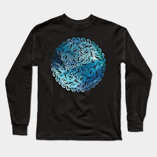 Yin Yang Mandala Long Sleeve T-Shirt